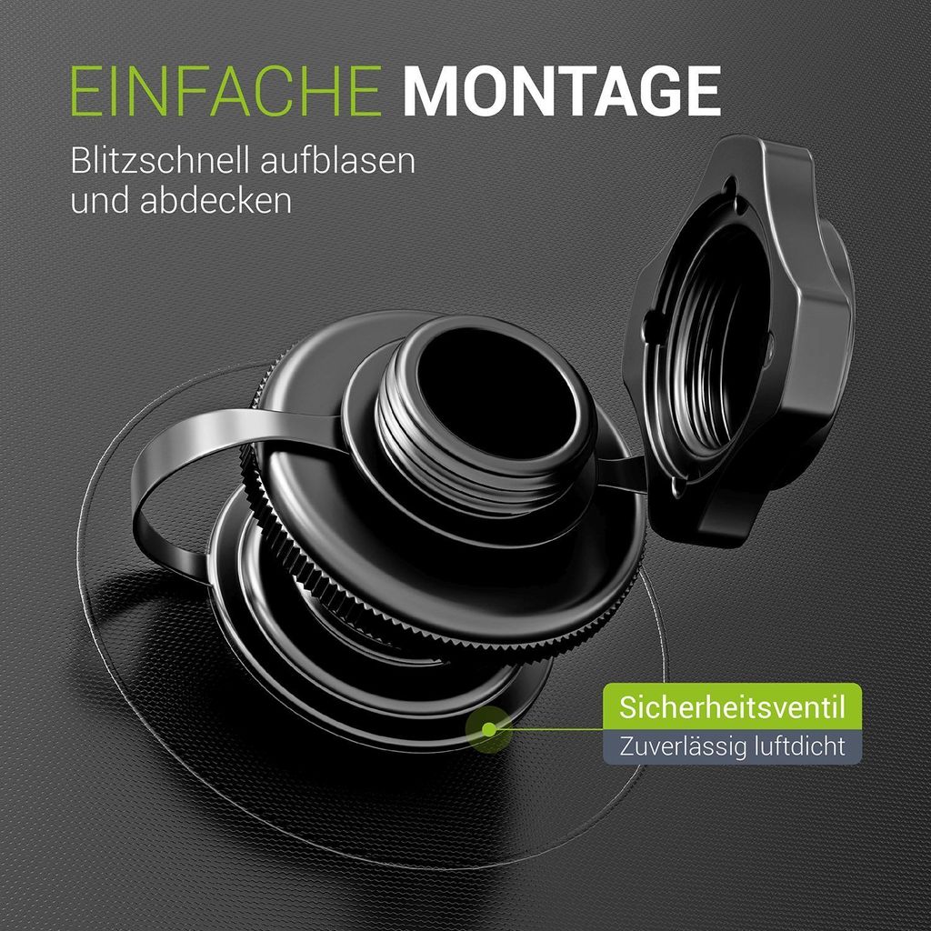 Juskys Aufblasbare Poolabdeckung Rund 3 m - Pool Abdeckung, Produktbild 5
