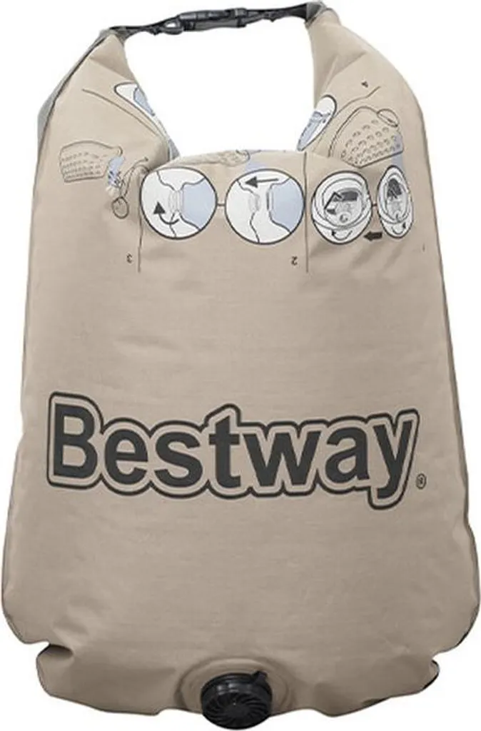 Matelas gonflable sans pompe électrique - Bestway Roll & Relax Junior
