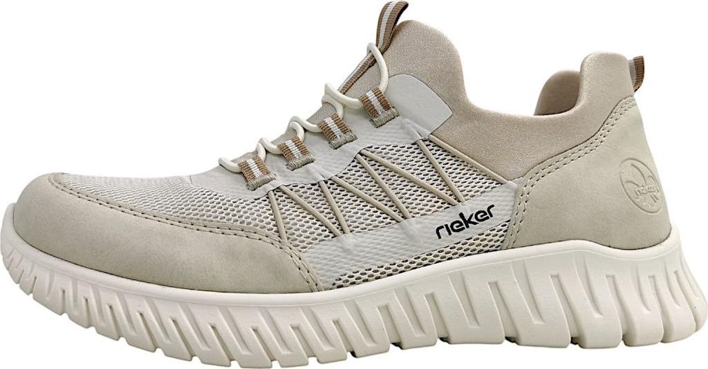 Scarpe Rieker da donna, mocassini, color beige, casual Immagine del prodotto 