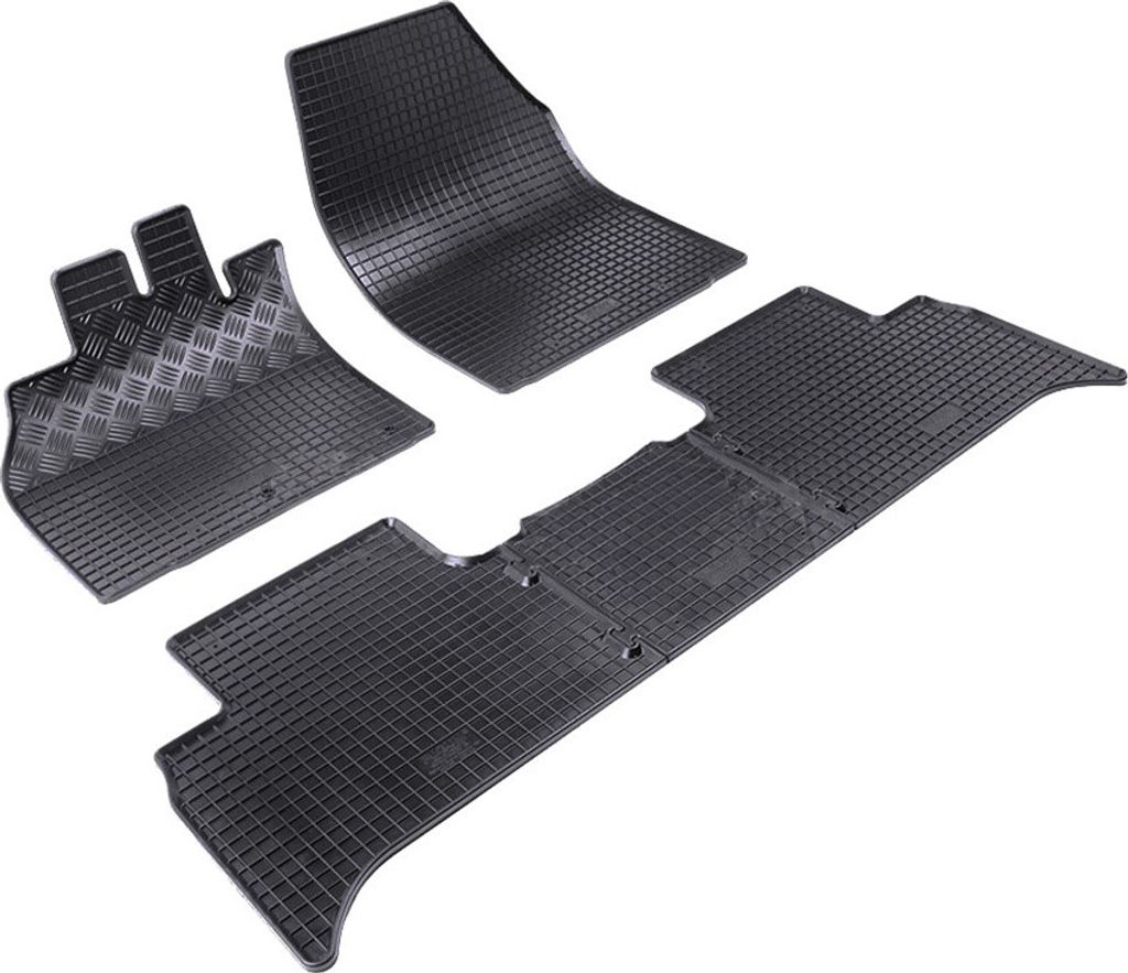 Rigum Gummi Fußmatten Set für Renault Senic + Grand Scenic, Bj. 2009-