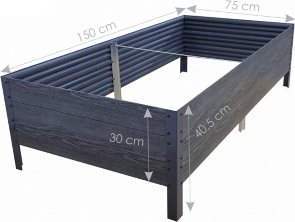 Hochbeet Timber ( Grau )