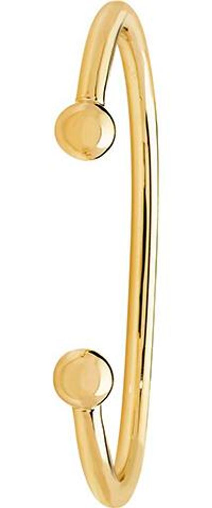 Eleganter 9 Karat (375) Gold Damen - Torque Armreif - 4mm, 20 Gramm; TRS20504