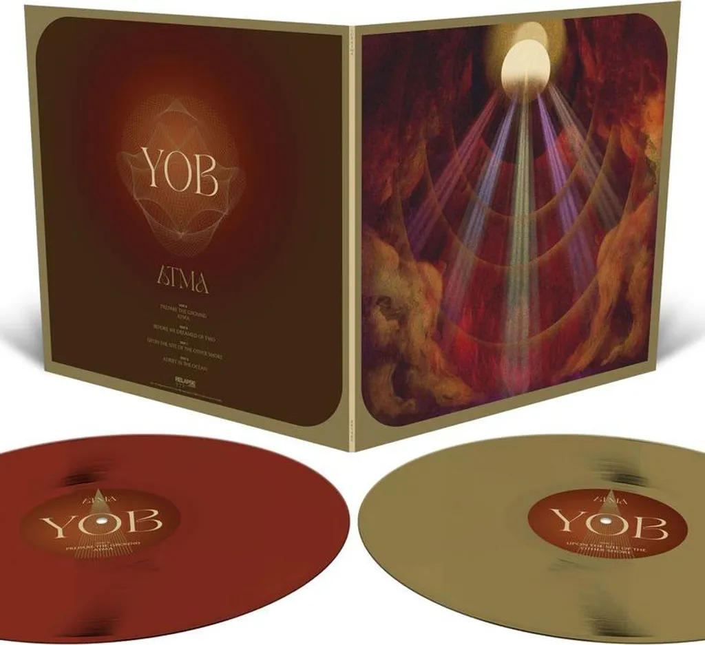 Vinyle Yob Atma Remixed & Remastered Deluxe Edition Oxblood Gold LP