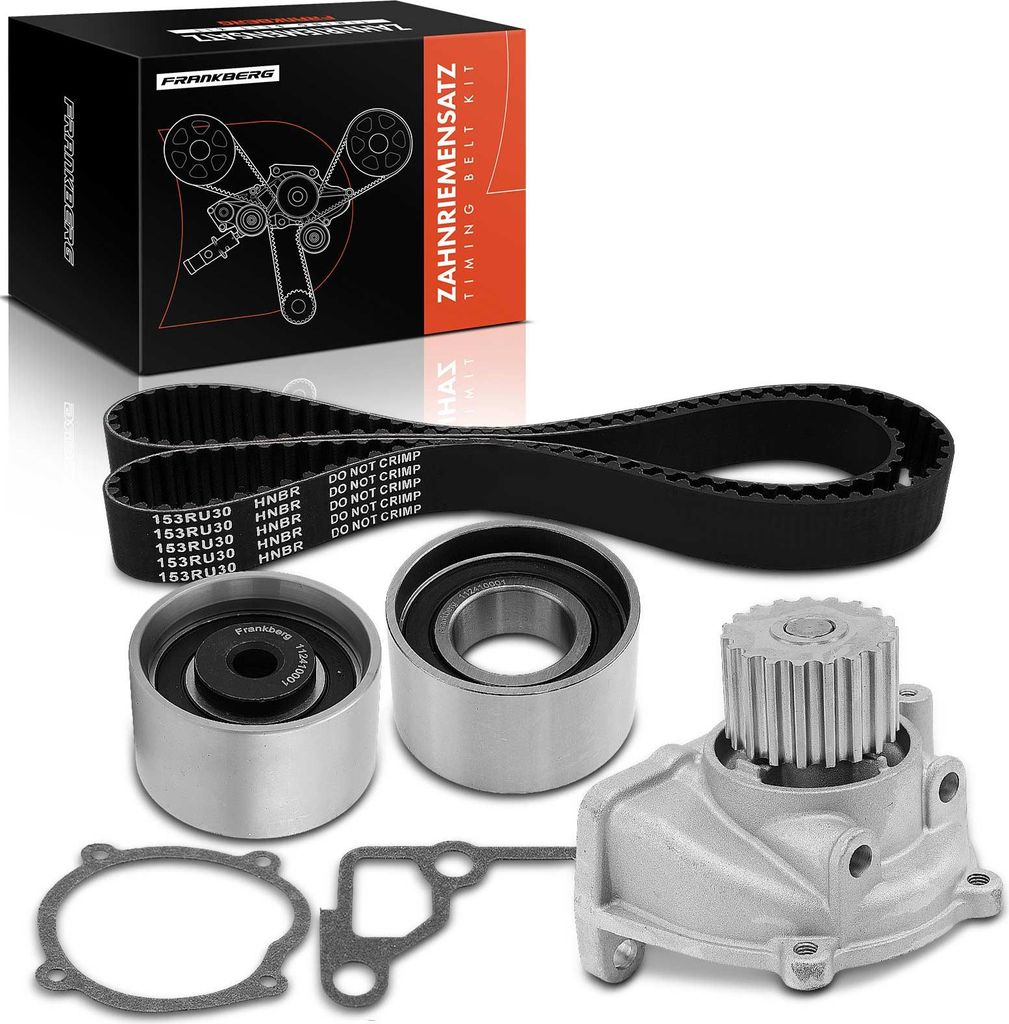 Frankberg 1x Zahnriemensatz Zahnriemen Wasserpumpe für Mazda 6 Hatchback GG 6 MPV 2 LW 2.0L