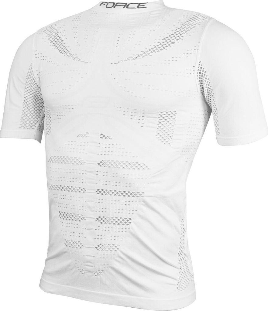 Techno T shirt Force WIND weiss %%% : Größe - M-L Größe: M-L