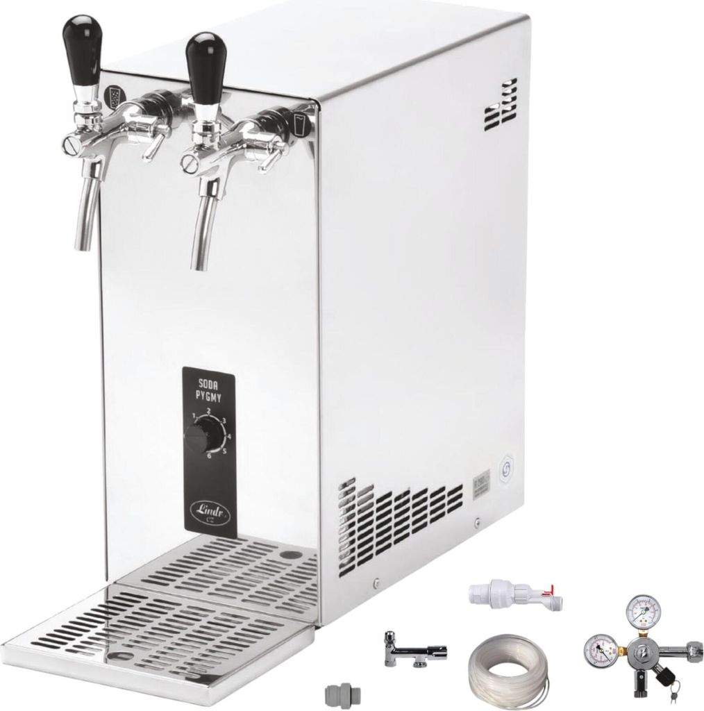 Tafelwassergerät Wasser Zapfanlage 25 Ltr Pygmy SET ohne CO2 Flasche ohne Filter