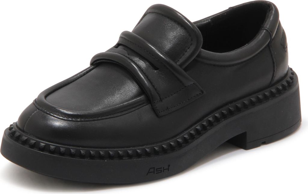 L8488 Mocassino Donna Ash Miracle Woman Loafers Black
