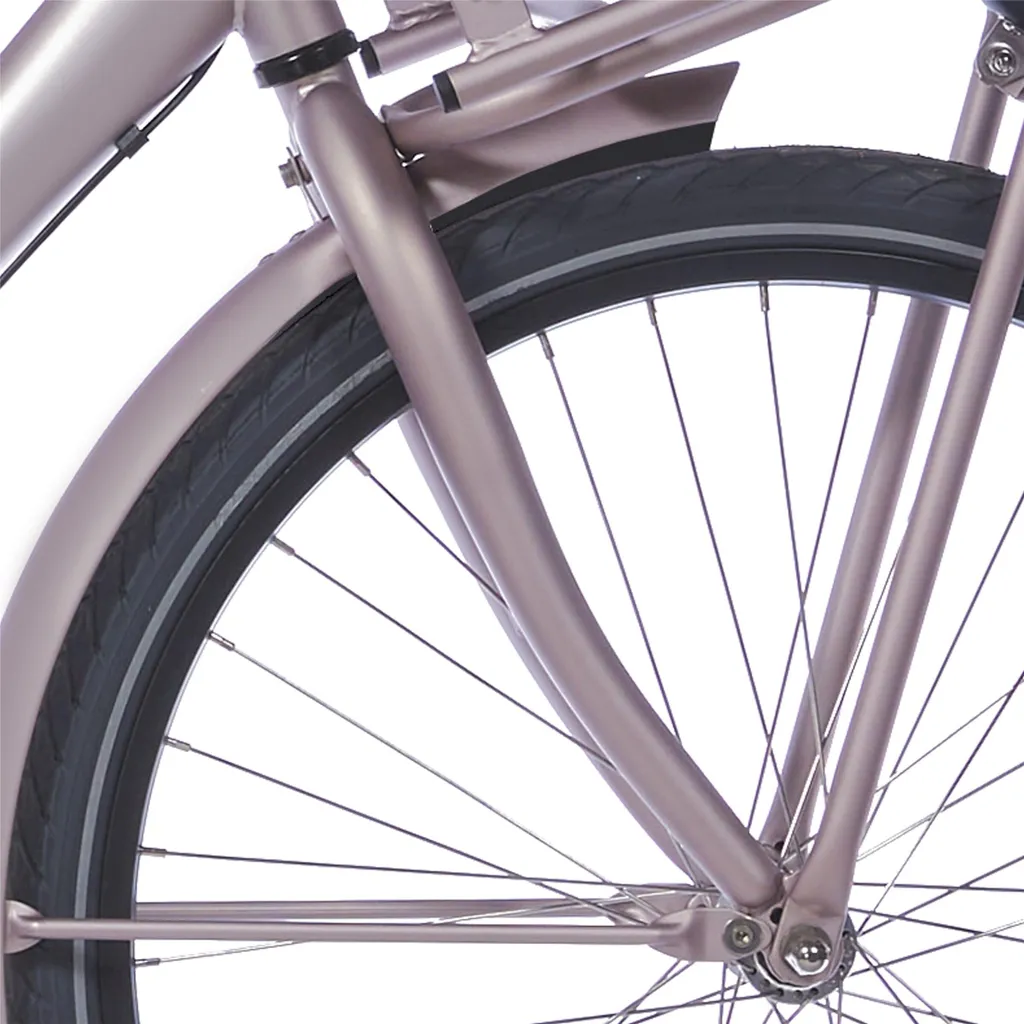 Fourche de vélo 26 pouces Cortina U4 Girls en Argent Mat pour fille