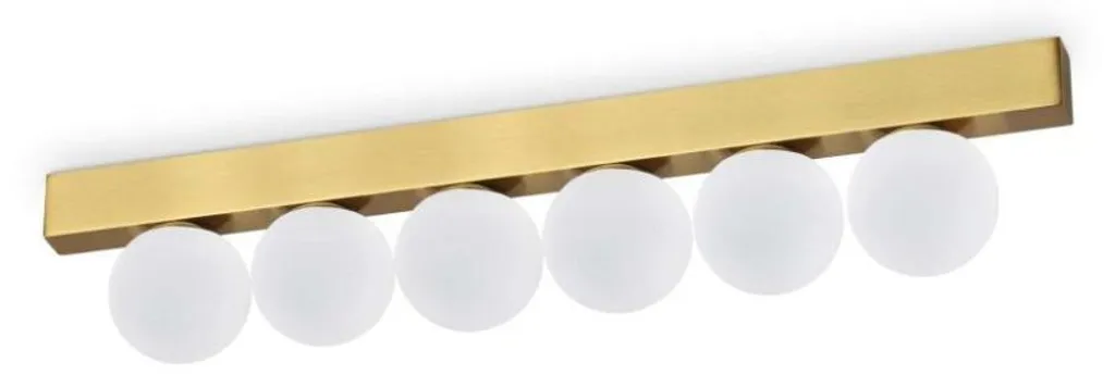 Plafonnier LED Laiton Ping Pong : Éclairage Anti-Éblouissement 18W 3000K