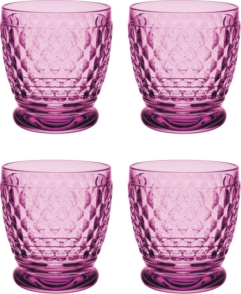 4er Set Boston Berry Becher lila 200ml H. 10cm Villeroy & Boch