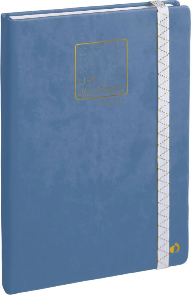 Quo Vadis Life Journal Dots Taccuino blu 15x21 cm carta Clairefontaine