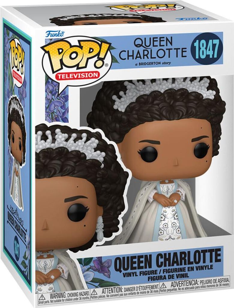Funko FK90787 - Queen Charlotte POP! TV Vinyl Queen Produktbild 