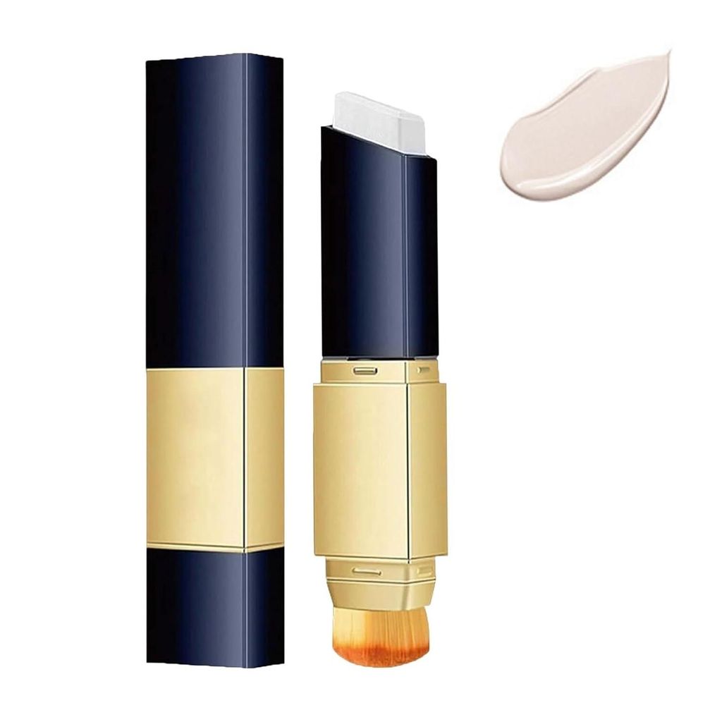 Feuchtigkeits Foundation Stick Weiß 2 in 1 mit Pinsel, Produktbild 