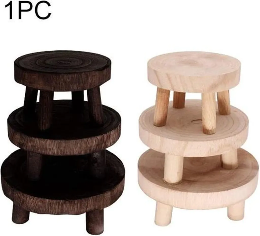 Support de plantes en bois pour optimiser l'espace - Vert - Taille Moyenne