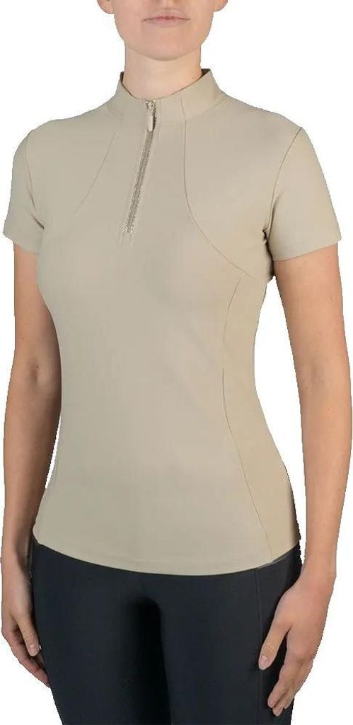 Horka Grande Base Layer Damen T-shirt Mit Kurzen Ärmeln Beige XS Damen Beige XS