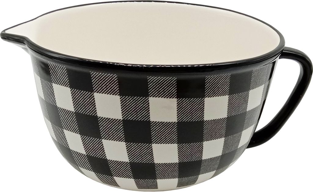 Rührschüssel Keramik gemustert neuetischkultur