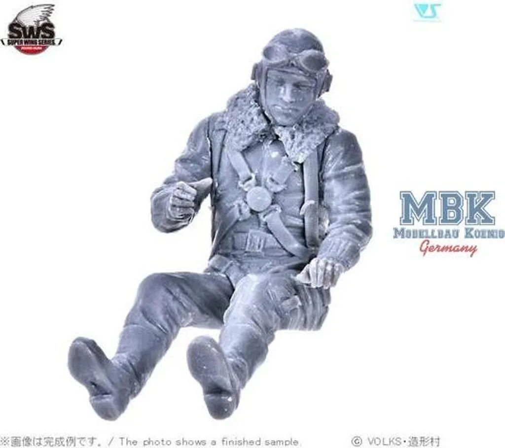 Figurine Pilote Ki-45 Toryu ZM-SWS13-F01 : Réalisme Cockpit 1/32