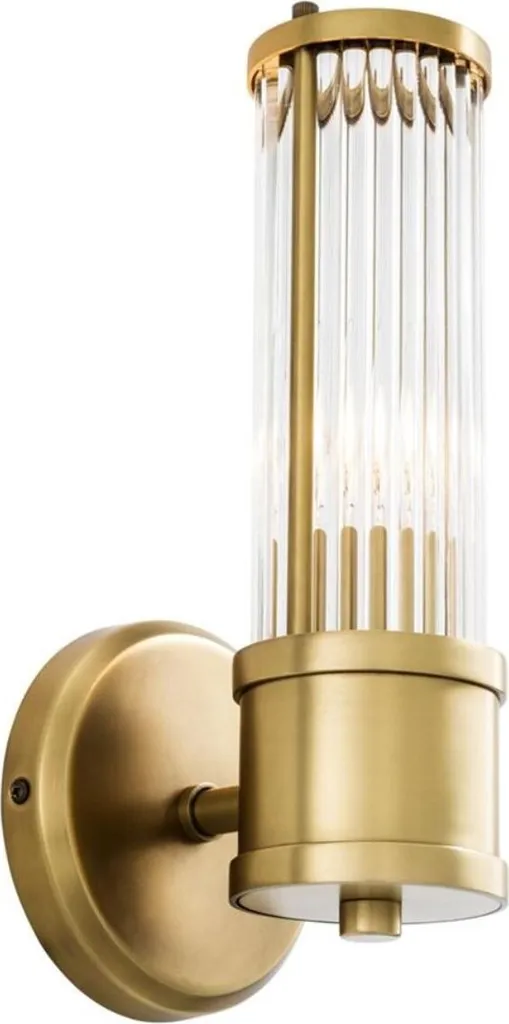 Applique en Laiton Antique Haute Qualité - Finition Luxe Casa Padrino