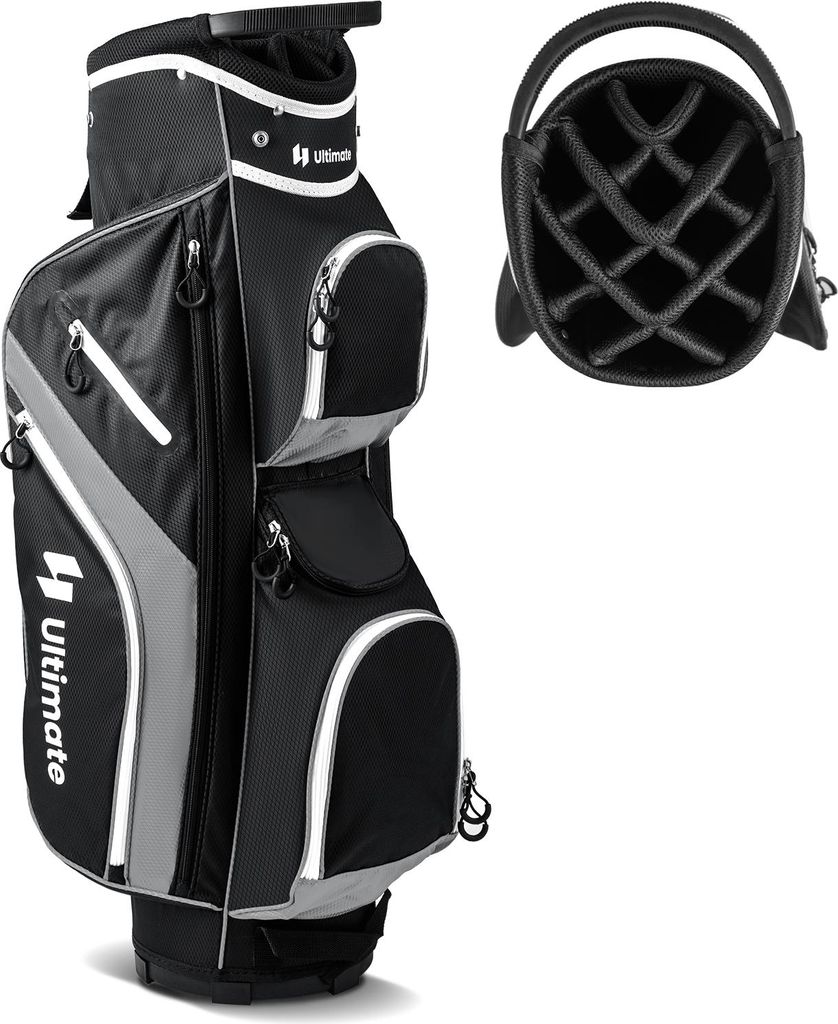 COSTWAY Golfbag, Golf Cart Bag mit 14 er Unterteilung, Produktbild 