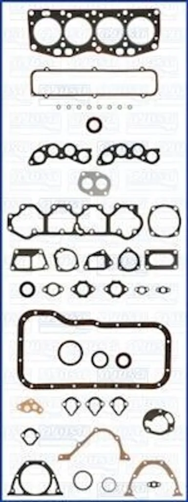 Jeu de joints moteur étanche AJUSA 50031400 pour Fiat 128 et Yugo