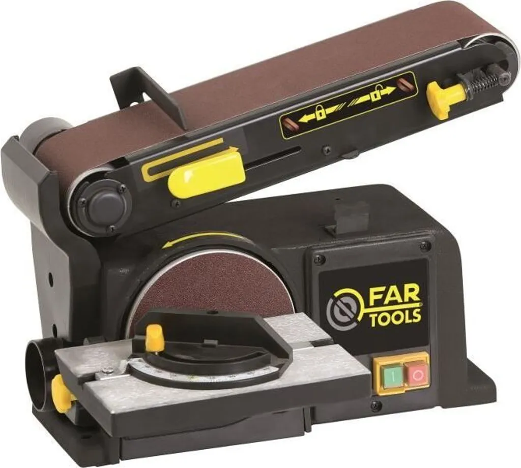 Ponceuse FarTools BDS150 pour corriger les angles et finitions de bois
