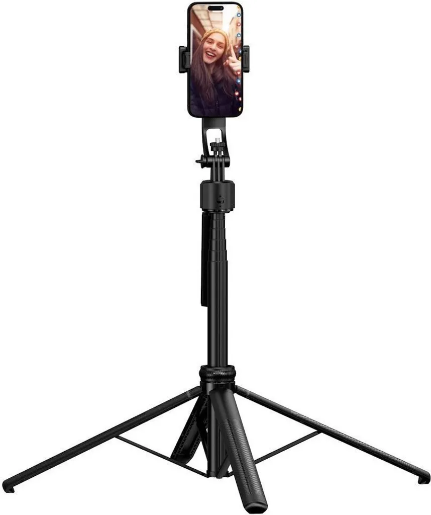 Trépied Smartphone 360 Degrés avec IA Rollei Easy Creator Quadpod Noir