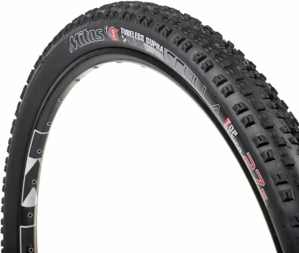 Pneu VTT tout-terrain Mitas Scylla V96 27.5x2.25 pour sentiers et bois