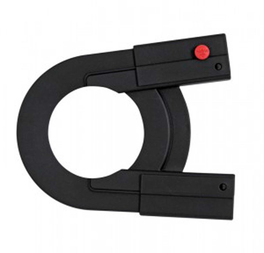 Hebie 0350R D18 E1 Chainglider Kettenschutz Heckteil 18-22 Zähne, für diverse Ritzel, schwarz