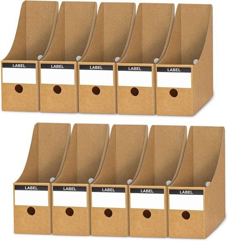A4-Büro-Organizer, 10-teilig, für Schule, Büro, 9x26x27cm