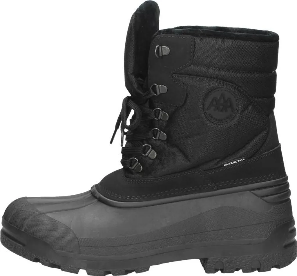 Bottes de Neige Antarctica Noires pour Homme Pointure 45/46 Après-Ski