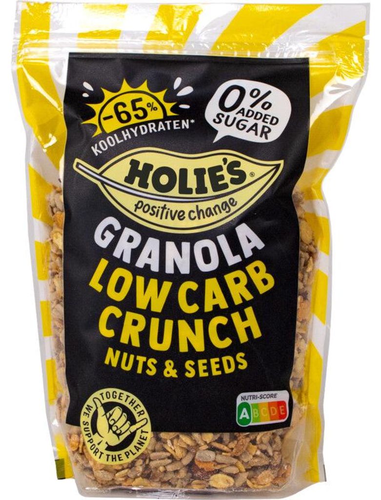 Holie's Granola Low Carb Crunch Nüsse & Samen, 350 g – Produktbild 