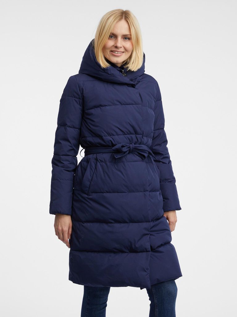 Orsay Dunkelblauer Damen Daunenmantel 815033575000__42