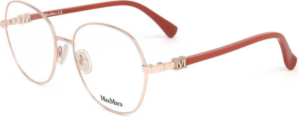 Lunettes de vue MaxMara MM5034 028 Shiny Rose Gold 54/17/140 Femme