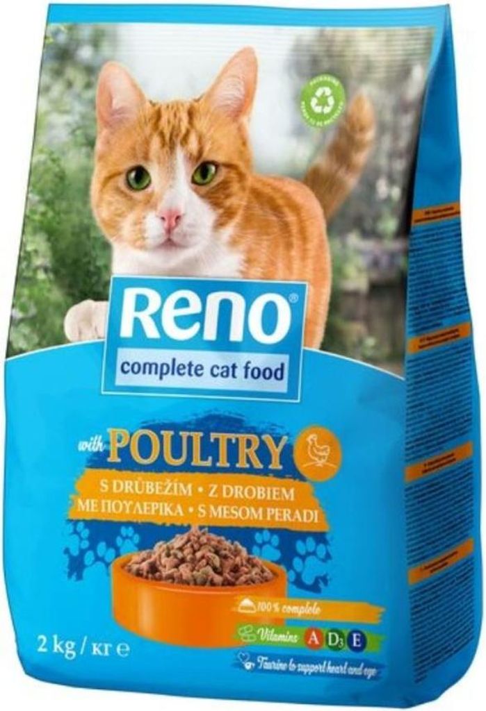 Reno Granule pre mačky hydina 2kg Produktbild 