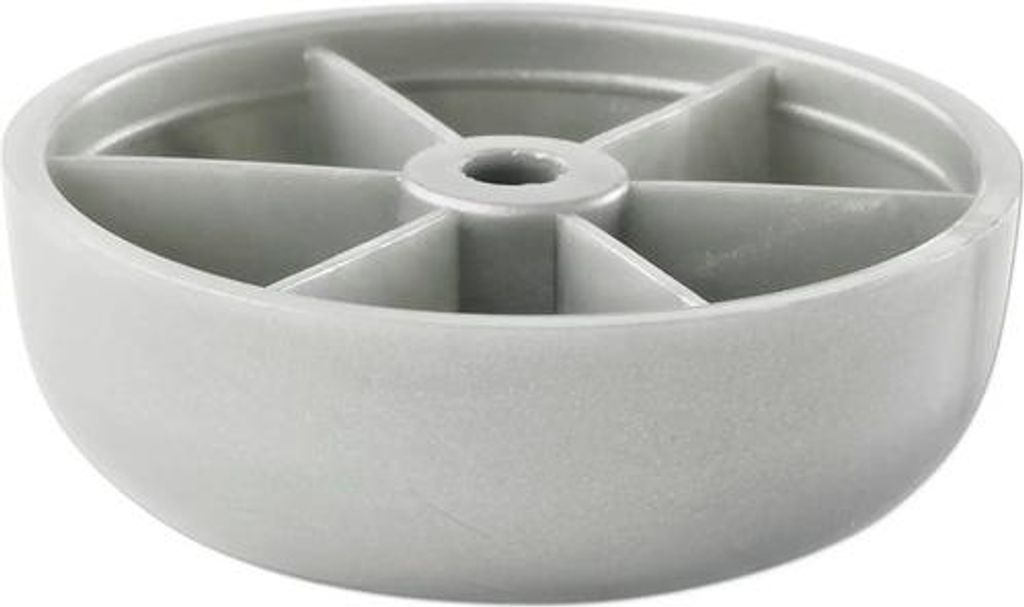 Tarrox Möbelfuß rund 16xØ45 mm Kunststoff grau Produktbild 