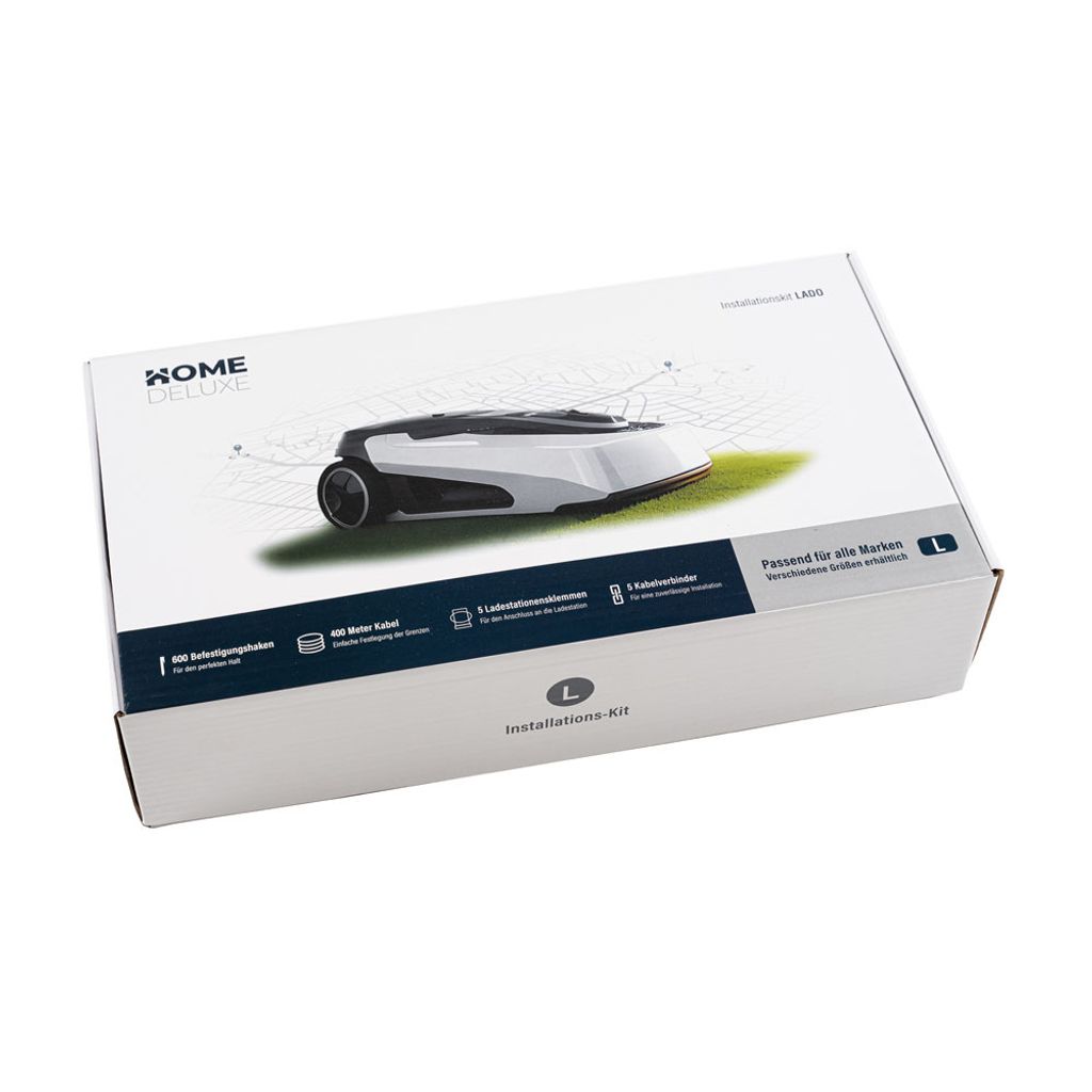 HOME DELUXE - Mähroboter Installations Kit LADO L - für alle Husqvarna Modelle - Zubehörset