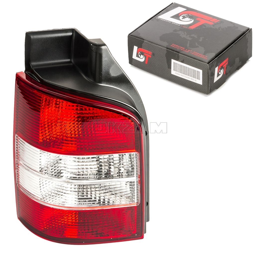 HZ-DESIGN Rückleuchte Heckleuchte Rücklicht Li + Re Set Lampenträger  kompatibel mit T5 Multivan getönt : : Auto & Motorrad