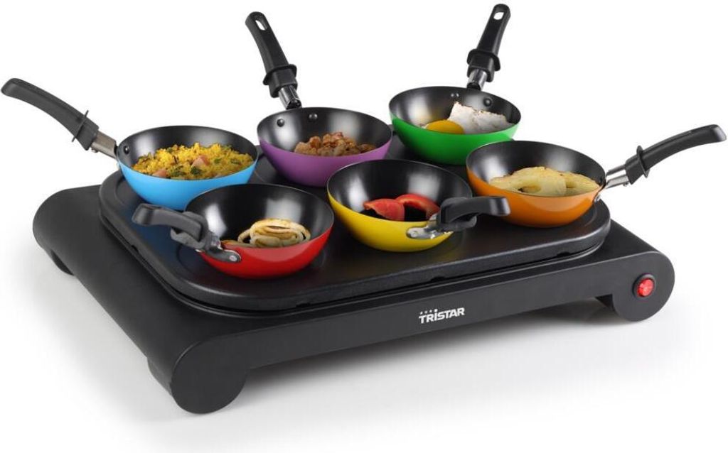 Tristar Wok Set 1000 W Schwarz Produktbild 20