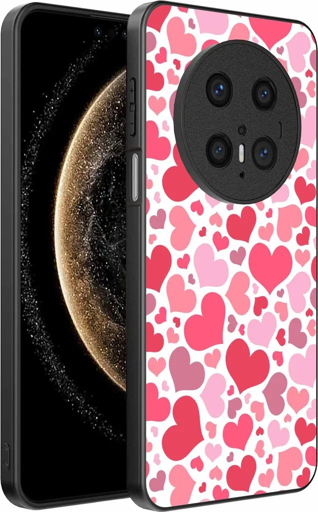 Huawei Mate 70 Custodia Cuori in TPU - Protezione Morbida Smartphonics