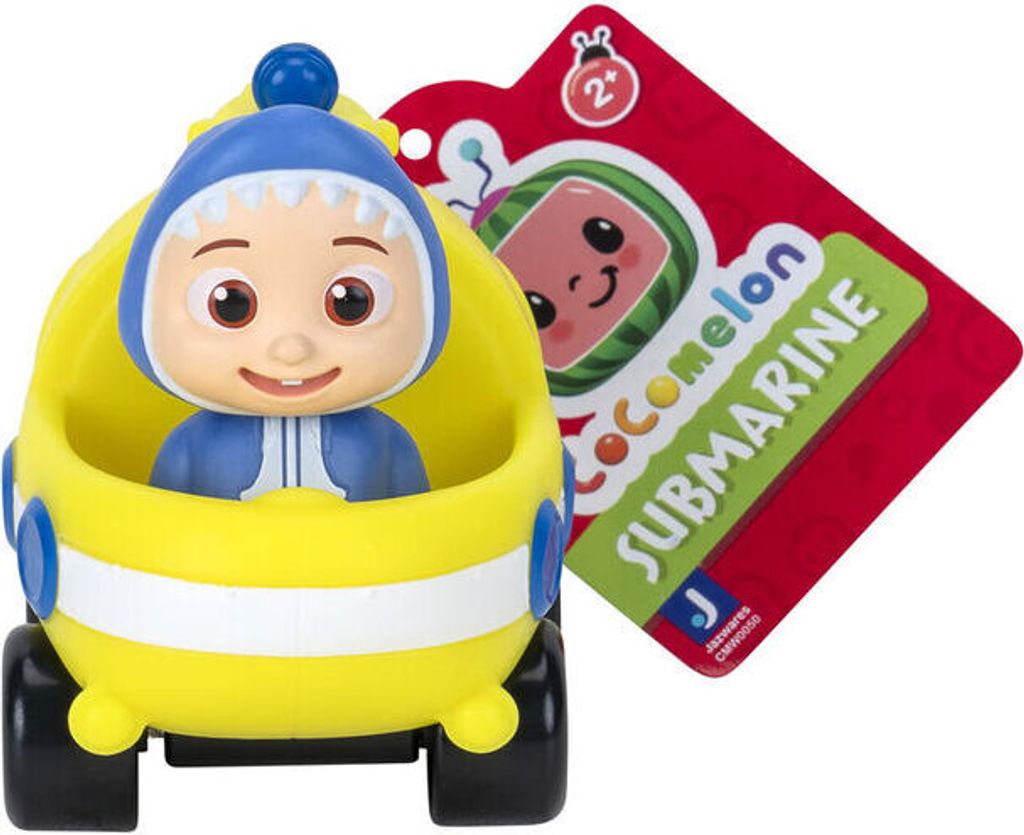 Cocomelon Mini Toy Vehicle - U-Boot Submarine 9x6x7cm