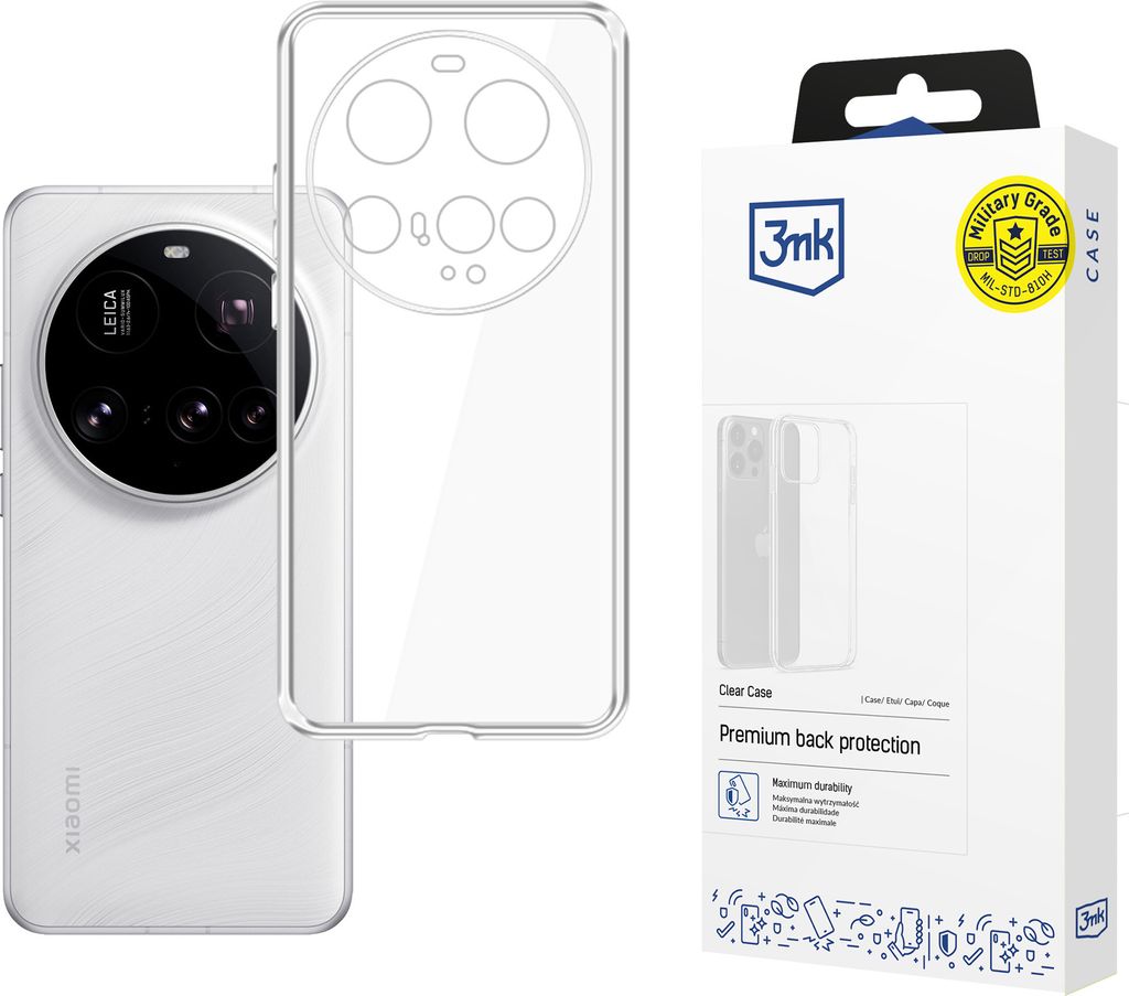 3mk Schutzhülle Clear Case Cover für Xiaomi 15 Ultra transparent Backcover