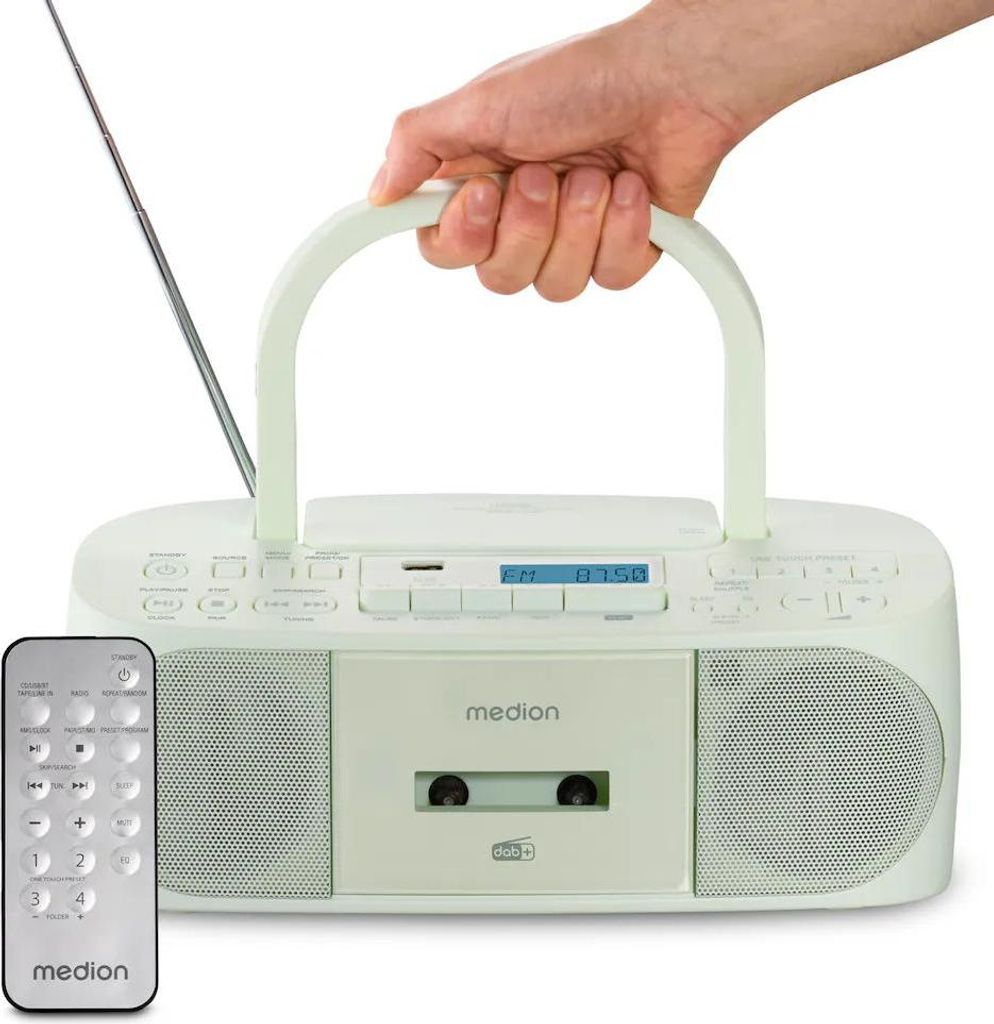 MEDION DRX-1 Plus Boombox (radio portable DAB+ FM, Image du produit 