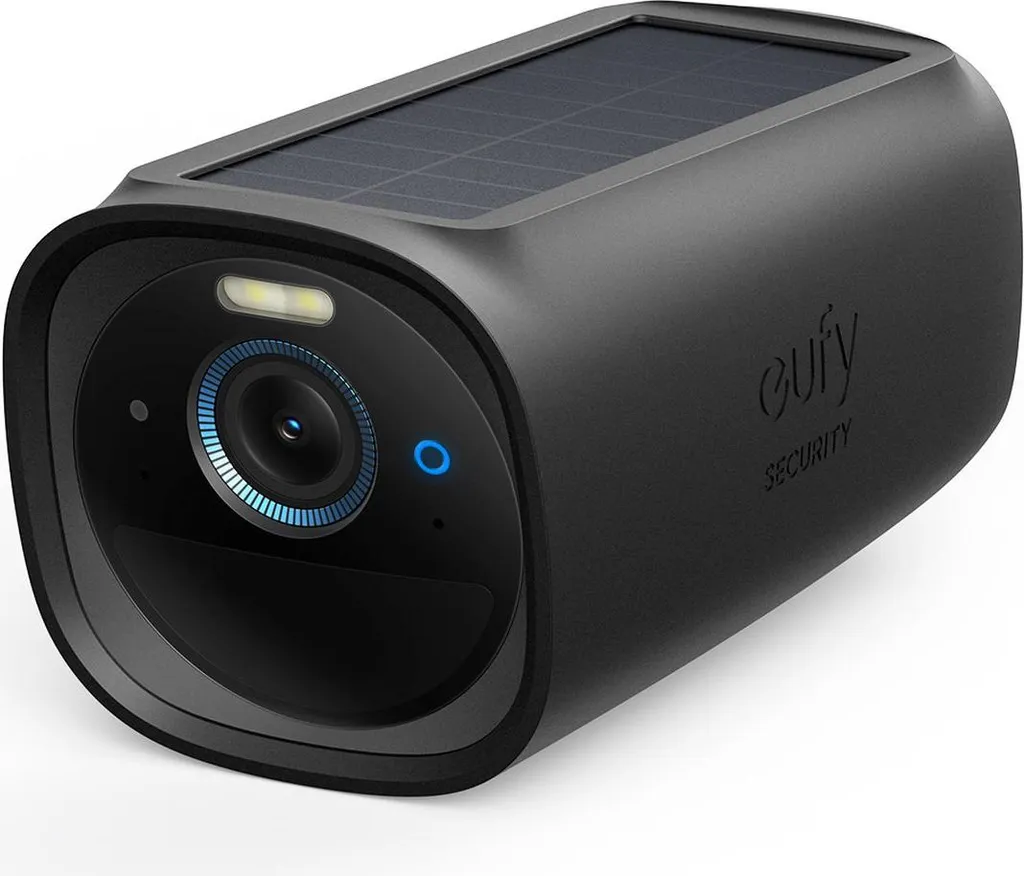 Sarini 2 Custodie In Silicone Per Eufy-Cam 2C/2C Pro, Copertura Impermeabile E Anti-UV, Protezione Per Telecamere Esterno, Nero