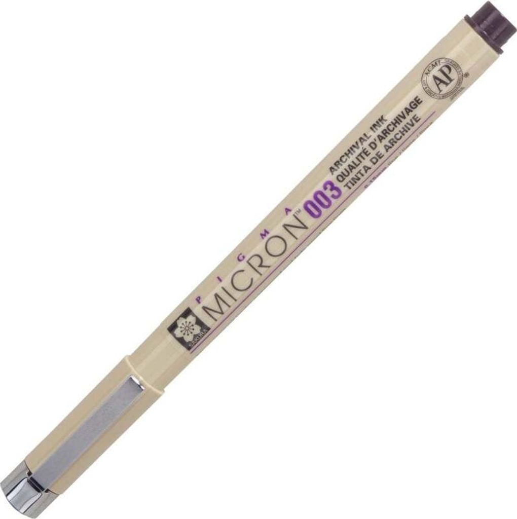 SAKURA Fineliner PIGMA MICRON 003 noir Image du produit 