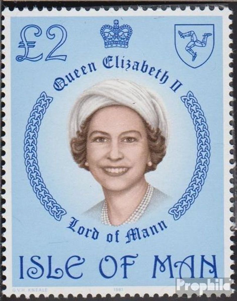 Briefmarken GB - Isle of Man 1981 Mi 202 (kompl.Ausg.) postfrisch Elisabeth