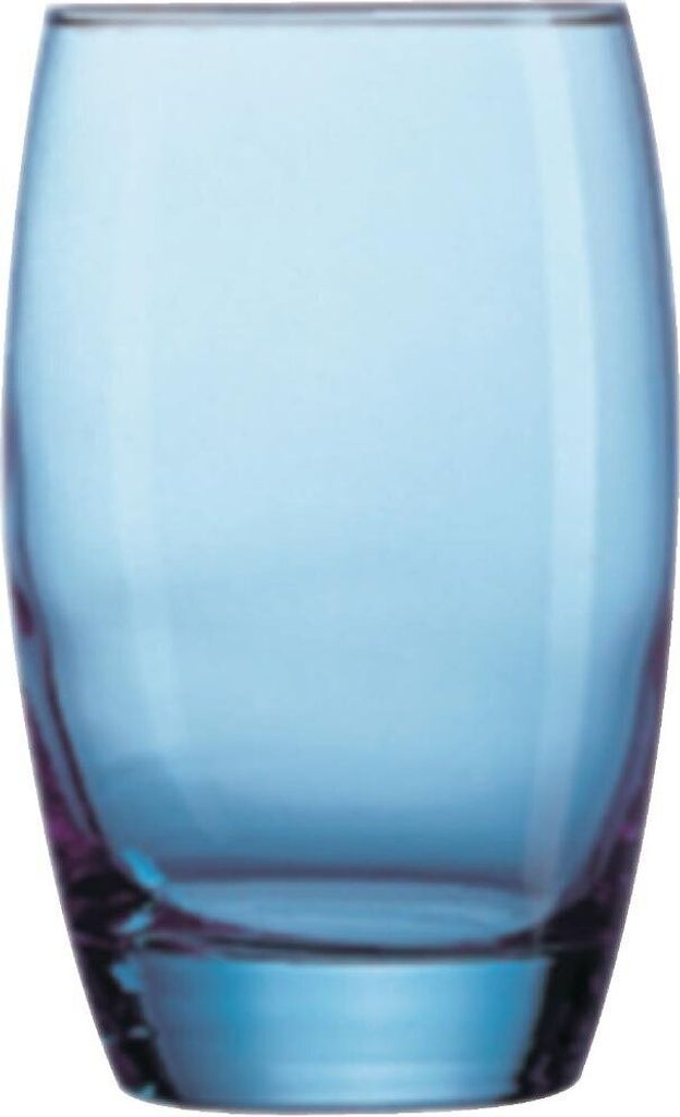 Arcoroc Salto Longdrinkgläser blau 35cl (24 Stück)