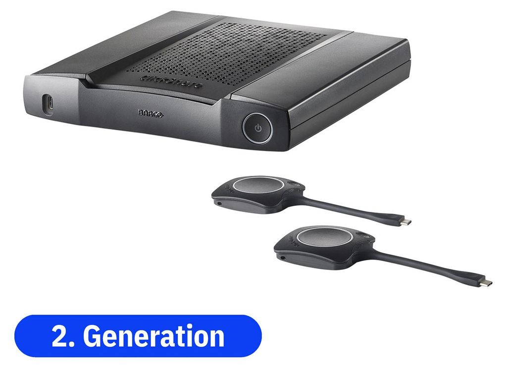 BARCO Clickshare CX-50 GEN2 inclusive 2x USB-C Button
