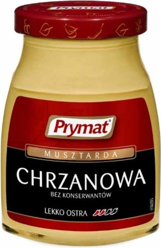 Prymat Meerrettichsenf mittel scharf 185g / Musztarda Chrzanowa