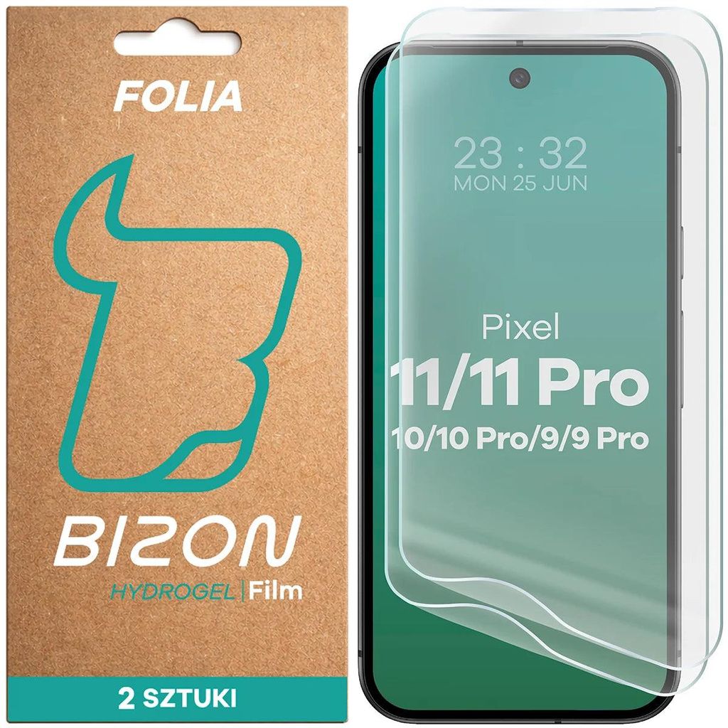 Bizon Hydrogel Schutzfolie für Google Pixel 9/9 Pro Produktbild 