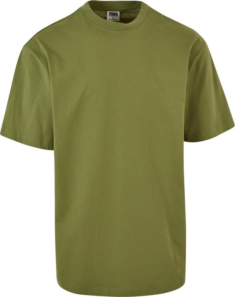 Urban Classics TB4451 | Organic Tall Tee Männer T-Shirt - Farbe: newolive - Größe: L